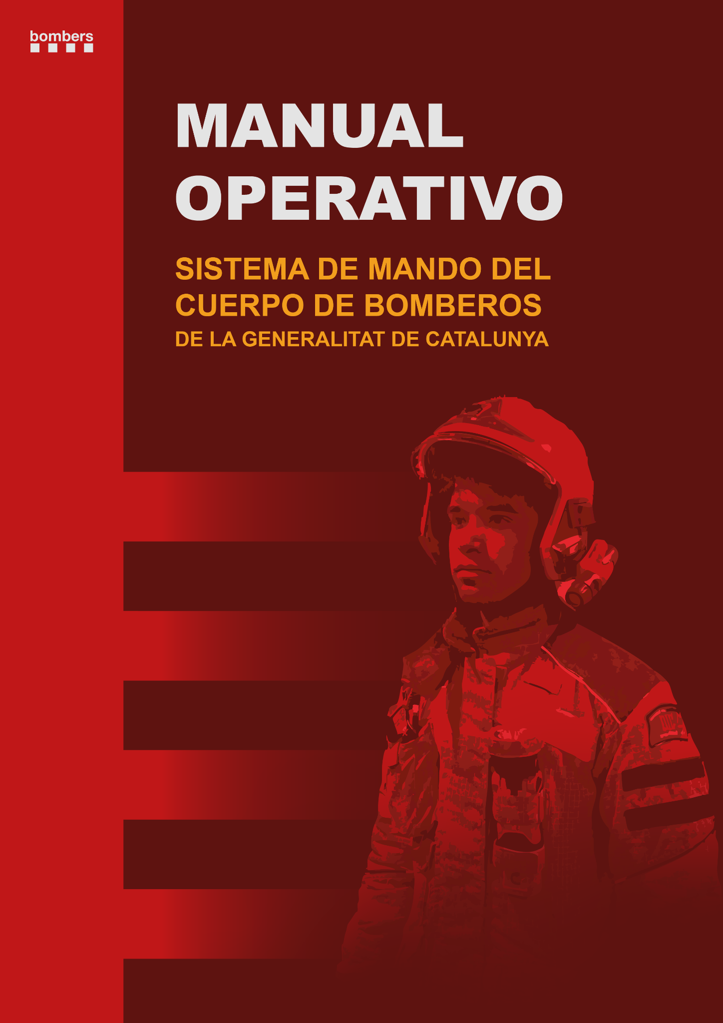Portada de manual operativo para bomberos